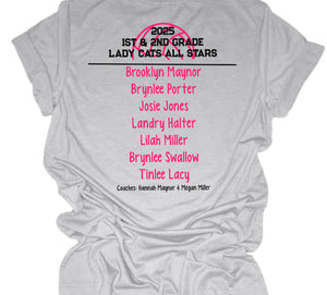 Lady Cats All Stars Shirts