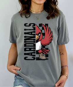 Cardinals Half Mascot