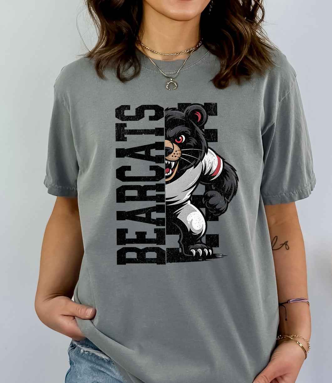 Bearcats Half Mascot