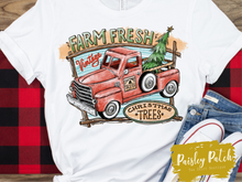 Load image into Gallery viewer, Red Truck Christmas Trees
