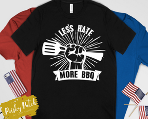 Less Hate, More BBQ